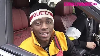 Soulja Boy Speaks On Tekashi 6ix9ine While Buying Out The Gucci Store In His New Bentley Truck