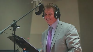 Mr. McMahon's Camp WWE voiceover sessions, only on WWE Network