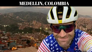 Cycling in Medellin, Colombia - Tour of Colombia and Las Palmas KOM Attempt - Worst Retirement Ever