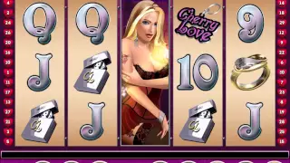 Cherry Love videoslot gameplay video GlobalSlots Casino