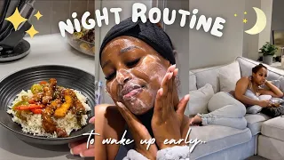 NIGHT TIME ROUTINE | Productive Habits & Self Care Tips For Waking Up At 7am!🌙