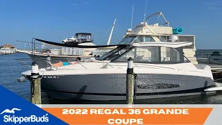 2022 Regal 36 Grande Coupe Yacht Tour SkipperBud's