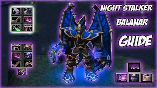 Night Stalker Balanar Guide | Как устроить Бесконечную НОЧЬ в игре? Ответ ЗДЕСЬ!