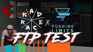 FTP-Test (RAD RACE x PUSHING LIMITS Group Workout #12)