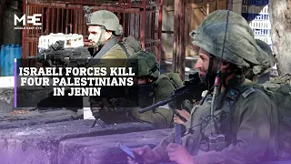 Israeli forces kill four Palestinians and wound dozens in Jenin raid