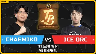 WC3 - TP League S2 M1 - WB Semifinal: [HU] Chaemiko vs Ice Orc [ORC] (Ro 16 - Group A)