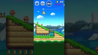 Super Mario Run - Unlock Level Star-7 - Challenge: Clear World 4-2 without defeating a single Goomba