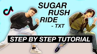 TXT - 'Sugar Rush Ride' *EASY DANCE TUTORIAL* (Beginner Friendly)