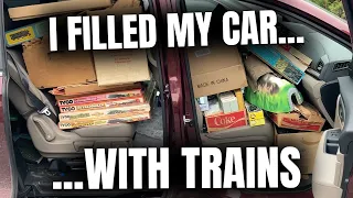 I Filled My Car... With TRAINS! (HO Scale Haul Unboxing)