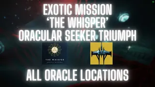 ALL Oracle Locations in 'The Whisper' - Oracular Seeker Triumph