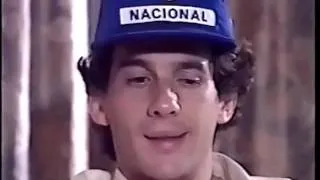 Ayrton Senna e namorada Cristine Ferracciu 1991