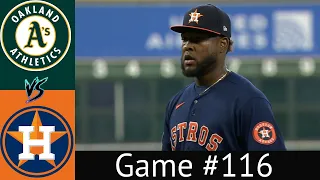 Astros VS Athletics Condensed Game Highlights 8/14/22