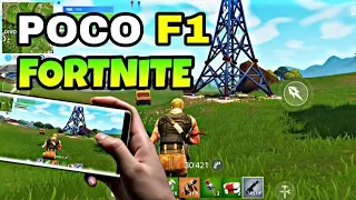 POCO F1 FORTNITE GAMEPLAY | FORTNITE ON XIAOMI POCOPHONE F1