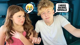 Telling My GIRLFRIEND "I MISS BEING SINGLE" **She Cried** |Lev Cameron