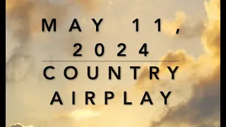 Billboard Top 60 Country Airplay (May 11, 2024)