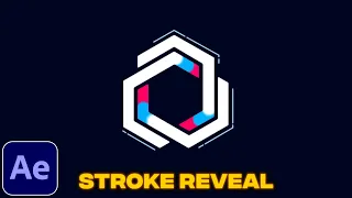 Stroke Logo Animation Tutorial in After Effects | Stroke Logo Reveal