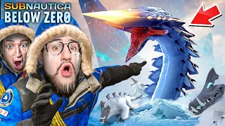 ЧТО ТЫ ТАКОЕ??? ГИГАНТСКИЙ ЧЕРВЯК ХОЧЕТ УБИТЬ НАС! КООП ВЫЖИВАНИЕ В SUBNAUTICA BELOW ZERO #10