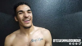 ISAIAH ENGLISH MFL POST FIGHT INTERVIEW WITH TEXAS MMA ROUND UP