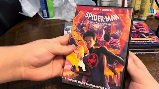 Spider-Man: Across the Spider-Verse (DVD + Digital) Unboxing