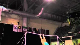 Lachlan Savill - High Bar Finals - 2012 Kellogg's Pacific Rim Championships