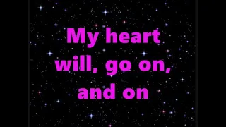 Céline Dion My Heart Will Go On Lyrics