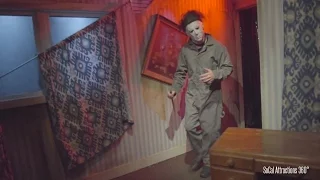 Scary Halloween: Michael Myers Maze (Highlights) - Hollywood Halloween Horror Nights 2015