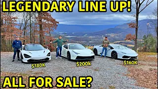 The 3 Rebuilt Super Cars!!! TESTING, CRUISING, And COMPARING! Which Would You Choose?