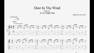 Dust In The Wind (Arr. by Sungha Jung) - Transcribed by Lester Lazo + Free PDF Tab