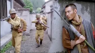 Anti-Japanese Movie | Chinese masters set ambushes in village, taking out 100 Japs without a bullet