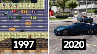 Evolution of Grand Theft Auto 1997-2019