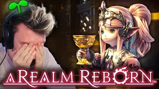 Russ can't believe FFXIV A Realm Reborn ENDS like this | Full Cutscene Reaction