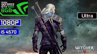 The Witcher 3 - Gtx 1060 6gb - i5 4570 - 1080p