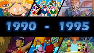 Génériques Dessins Animés 1990 - 1995