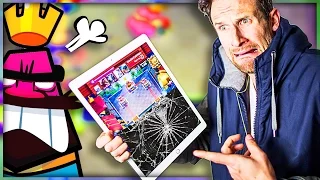 Playing with Half a Screen!? • Clash Royale Challenge