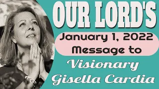 Message of Our Lord to Gisella Cardia for January 1, 2022