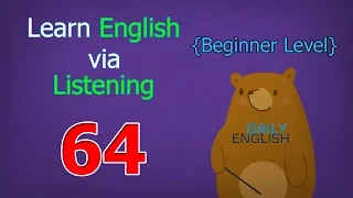 Learn English via Listening Beginner Level | Lesson 64 | My Cat