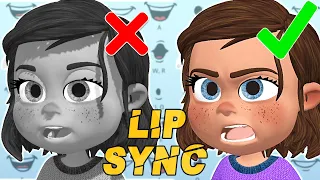 IMPROVE Your Lip Sync Animation in 3 Steps