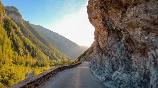 Driving the Col de la Cayolle, France