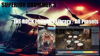 Toontrack Superior Drummer 3 - The Rock Foundry - All Presets