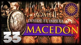 WAVES OF FURY! Total War: Rome II - Divide Et Impera - Macedon Campaign #33