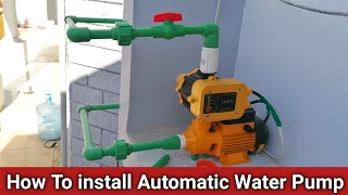 How To Install Automatic Water Pump Controller,