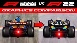 F1 22 vs F1 2021 | Graphics Comparison (PC)