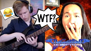 DragonForce Reaction - Herman Li Reacts to Through the Fire and Tap by Charles Berthoud