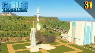 Запускаємо ракету в космос | гра Cities Skylines Українською | S1 #31