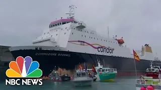 U.K. And France Are In A Naval Standoff Over A Fishing Dispute | NBC News NOW