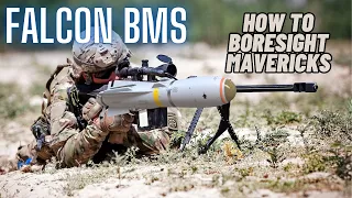 Falcon BMS Tutorial - How to Boresight and Employ Mavericks