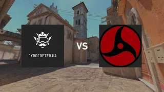 [RU] | GYROCOPTER_UA vs MANGEKYO | ESEA Season 48: Open - Europe Playoffs | BO3 | 1 Карта