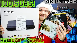 SONY REGION FREE UBP-X700 4K BLU-RAY PLAYER *UNBOXING* (100 SUB HOLIDAY SPECIAL)