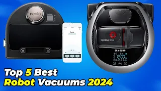 Top 5 Best Robot Vacuums 2024 - ✅ best robot vacuum and mop combo 2024 | best robot mops 2024
