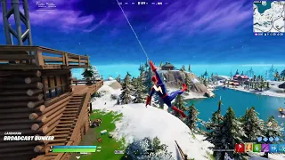 Fortnite Chapter 3 Spiderman Mythic Web Shooters